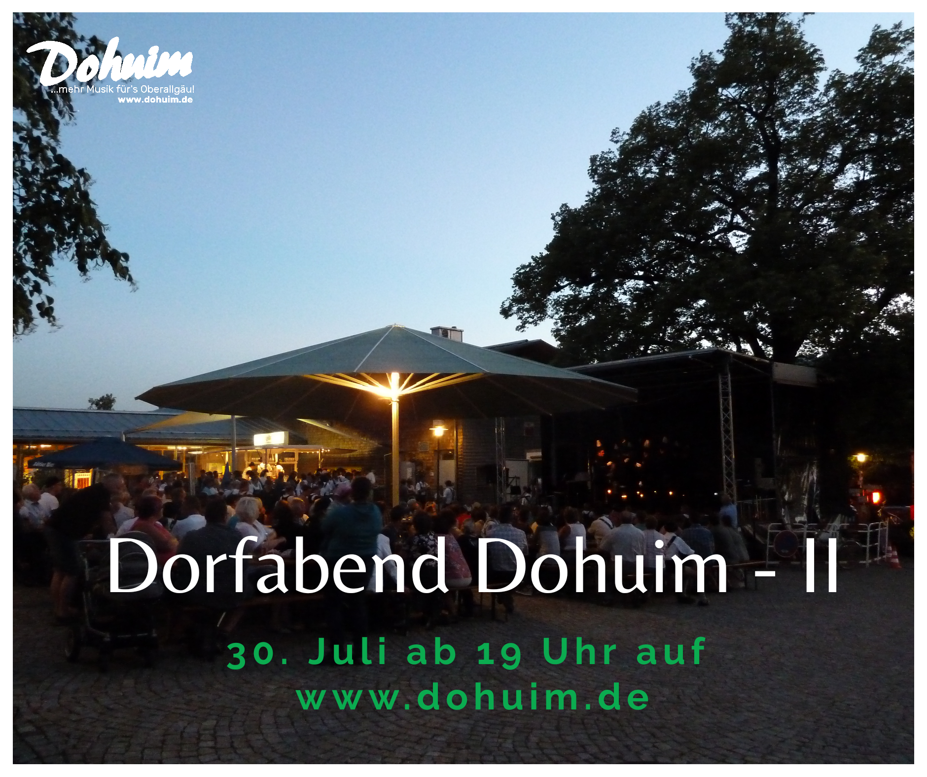 Read more about the article Burgberger Dorfabend – Dohuim II