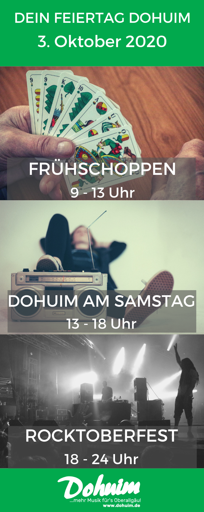 You are currently viewing Musik am Feiertag – 3. Oktober 2020