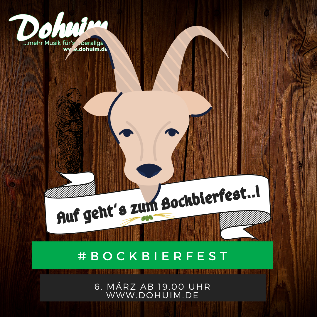 Read more about the article Bockbierfest dohuim