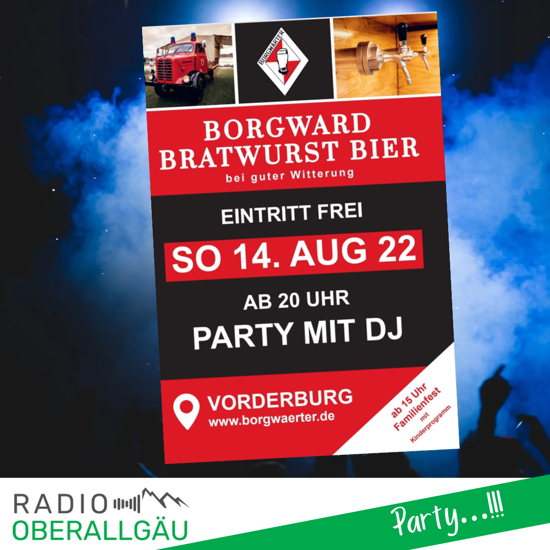 You are currently viewing Feuerwehrfest Vorderburg – 14.08.2022