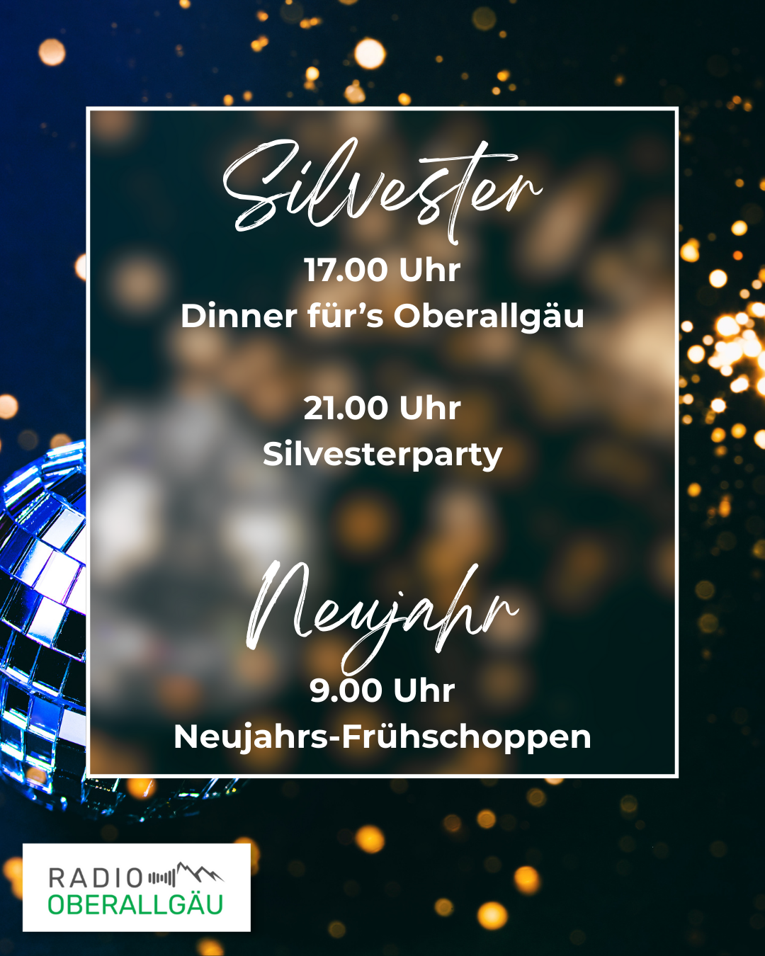 Mehr über den Artikel erfahren Silvester 2025